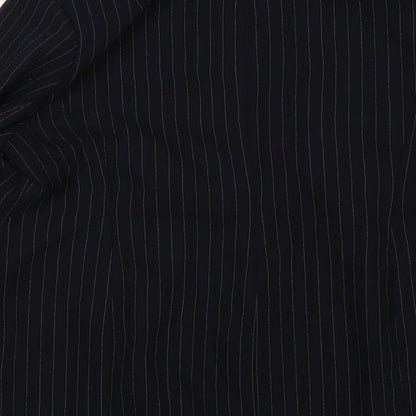 Profile Womens Multicoloured Striped Polyester Jacket Suit Jacket Size 18