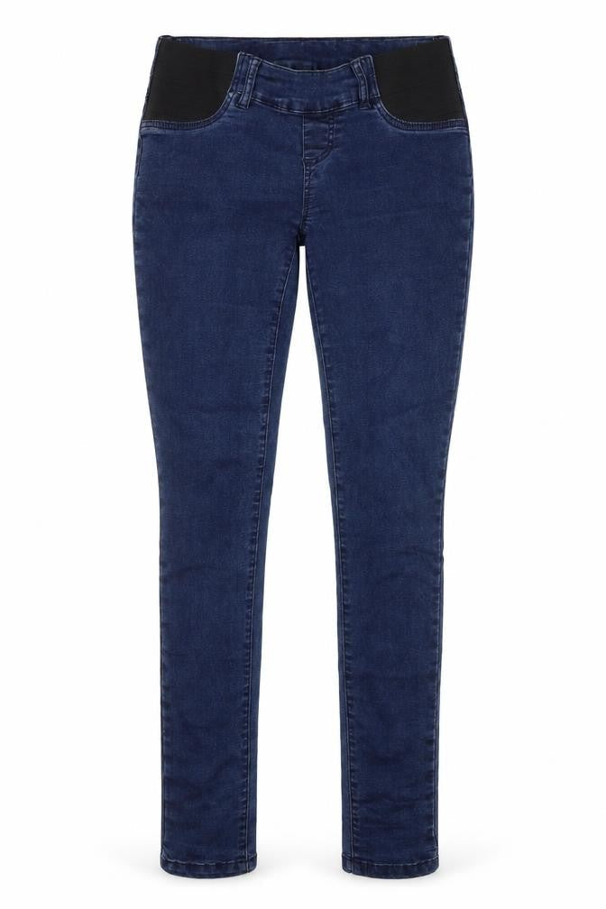 Mama-licious Womens Blue  Cotton Skinny Jeans Size 29 in L32 in Regular