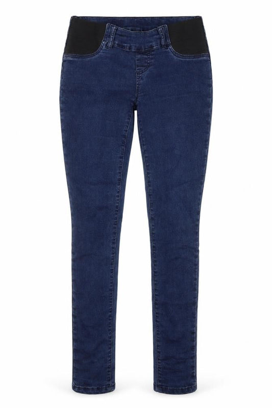 Mama-licious Womens Blue  Cotton Skinny Jeans Size 29 in L32 in Regular