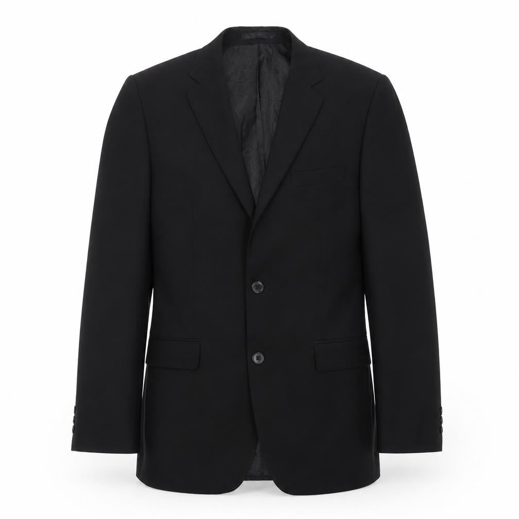 Karl Jackson  Mens Black  Polyester Jacket Suit Jacket Size 40