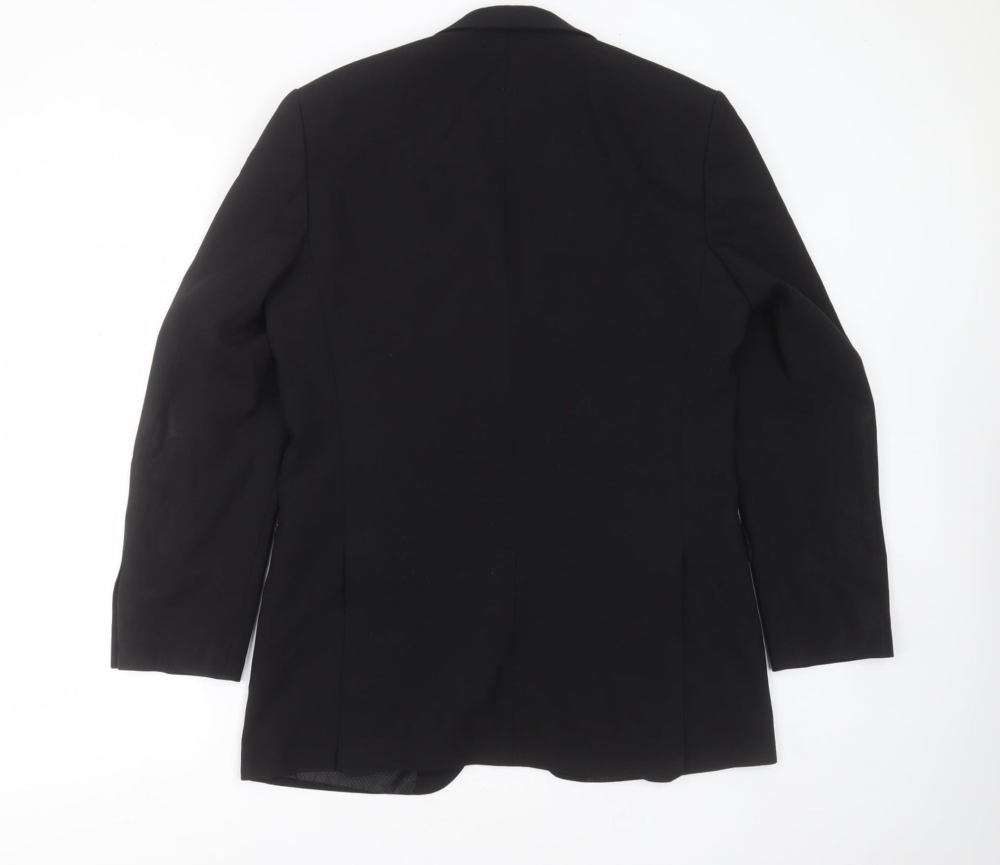 Karl Jackson  Mens Black  Polyester Jacket Suit Jacket Size 40