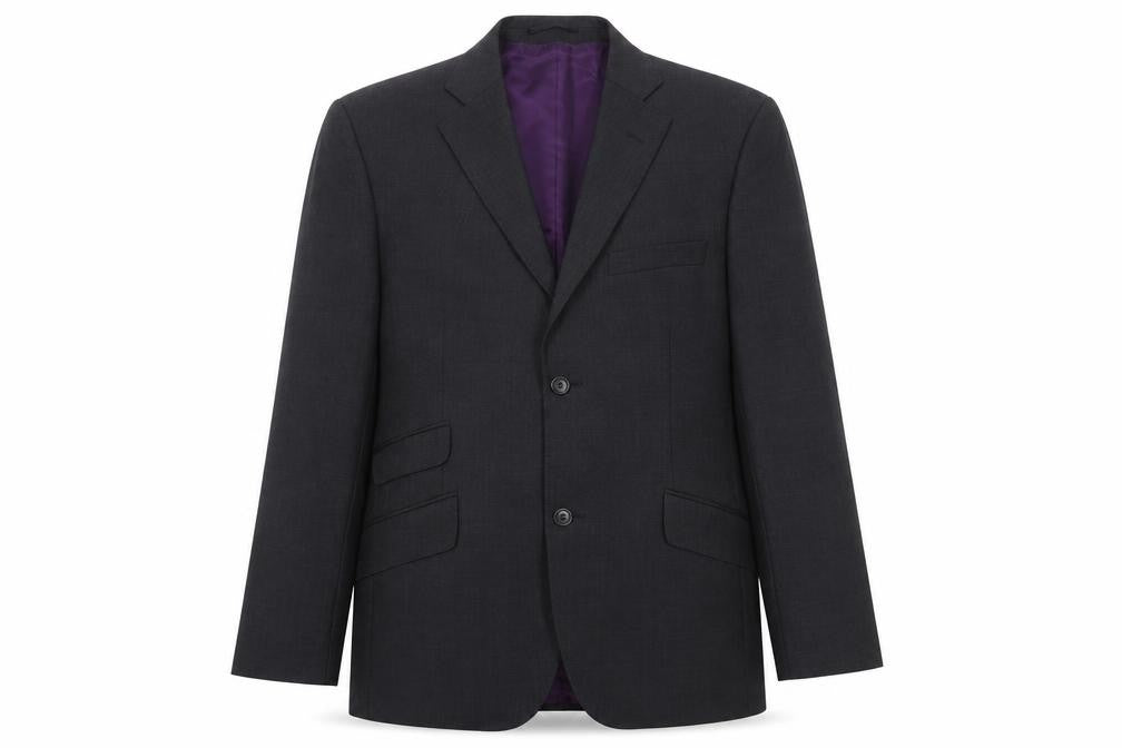 taylor & hodge Mens Grey  Wool Jacket Suit Jacket Size 42