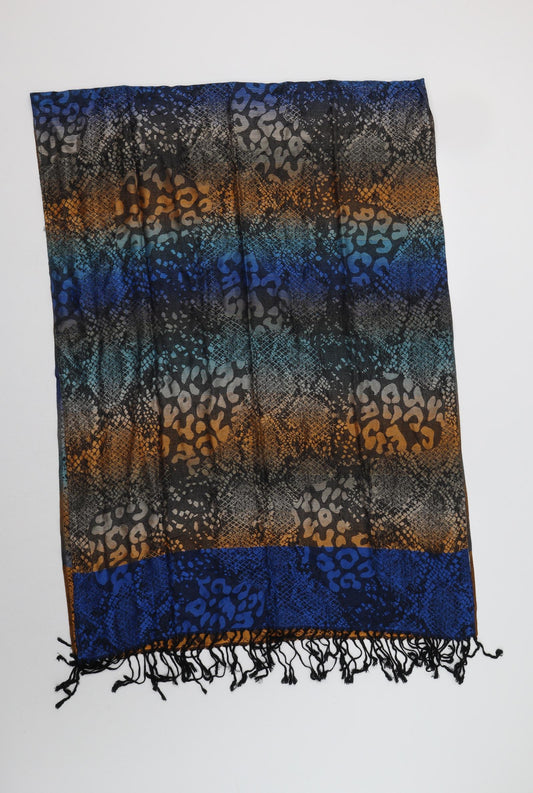 TU Womens Multicoloured Animal Print Acetate  Scarf
