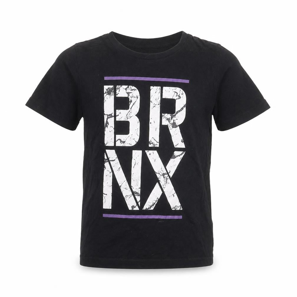 Very Boys Black  Cotton Basic T-Shirt Size 8 Years Round Neck  - BRNX