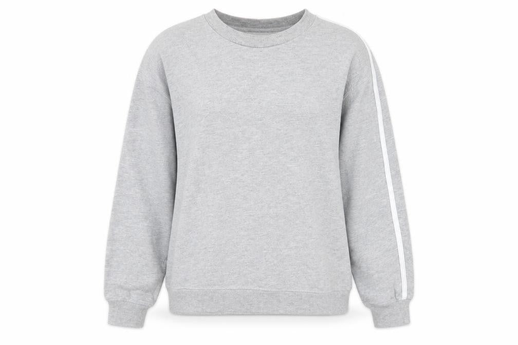 ASOS Womens Grey  Cotton Pullover Sweatshirt Size 8