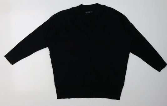F&F Womens Black  Polyester Pullover Sweatshirt Size 18  Pullover