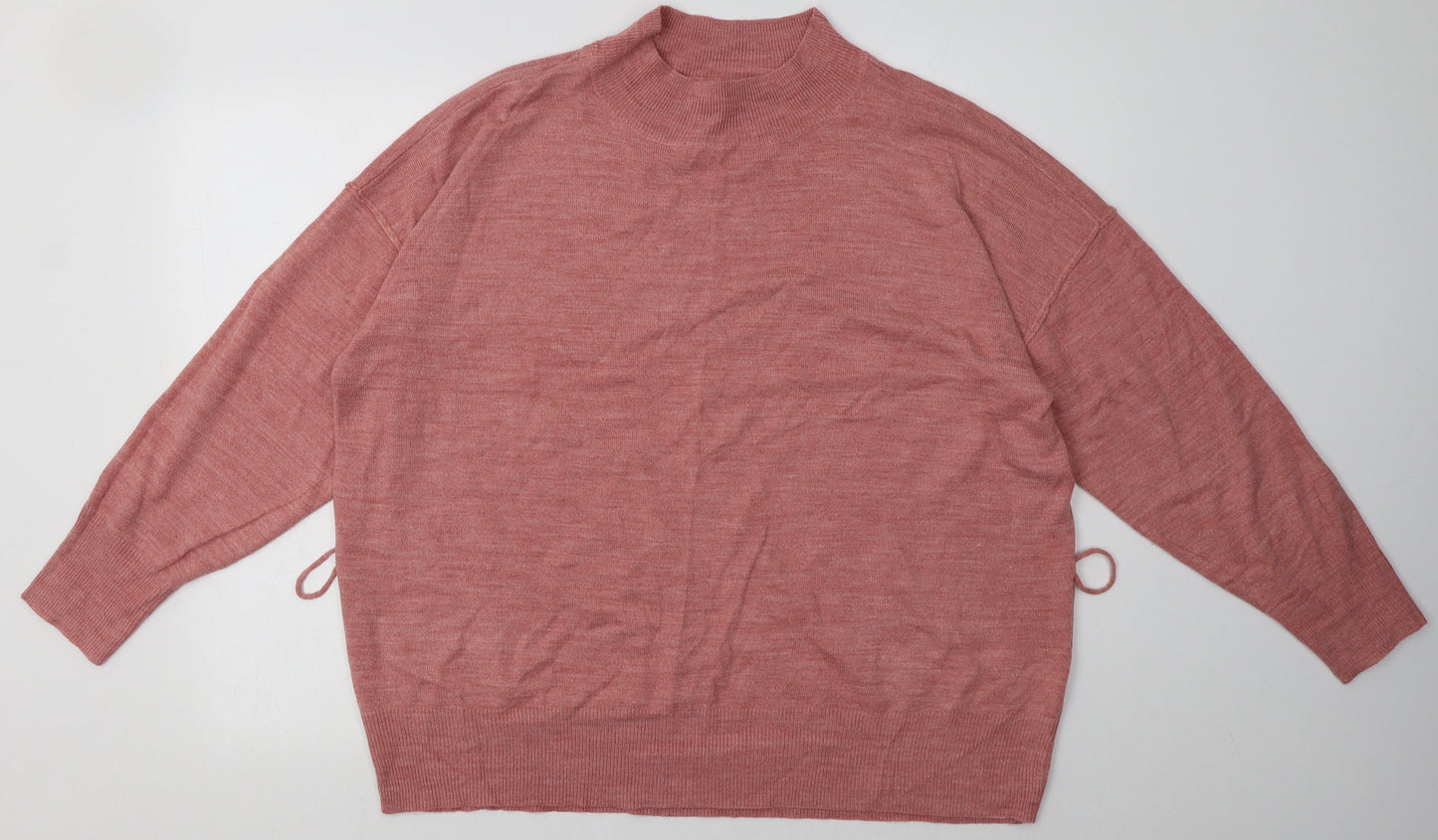 Debenhams Womens Pink  Acrylic Pullover Sweatshirt Size 18  Pullover