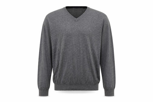 Stone Bay Mens Grey  Cotton Pullover Sweatshirt Size L