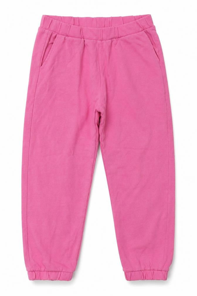 Zara Girls Pink  Cotton Jogger Trousers Size 9 Months  Regular Tie
