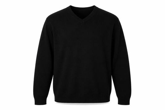 Debenhams Mens Black  Acrylic Pullover Sweatshirt Size L