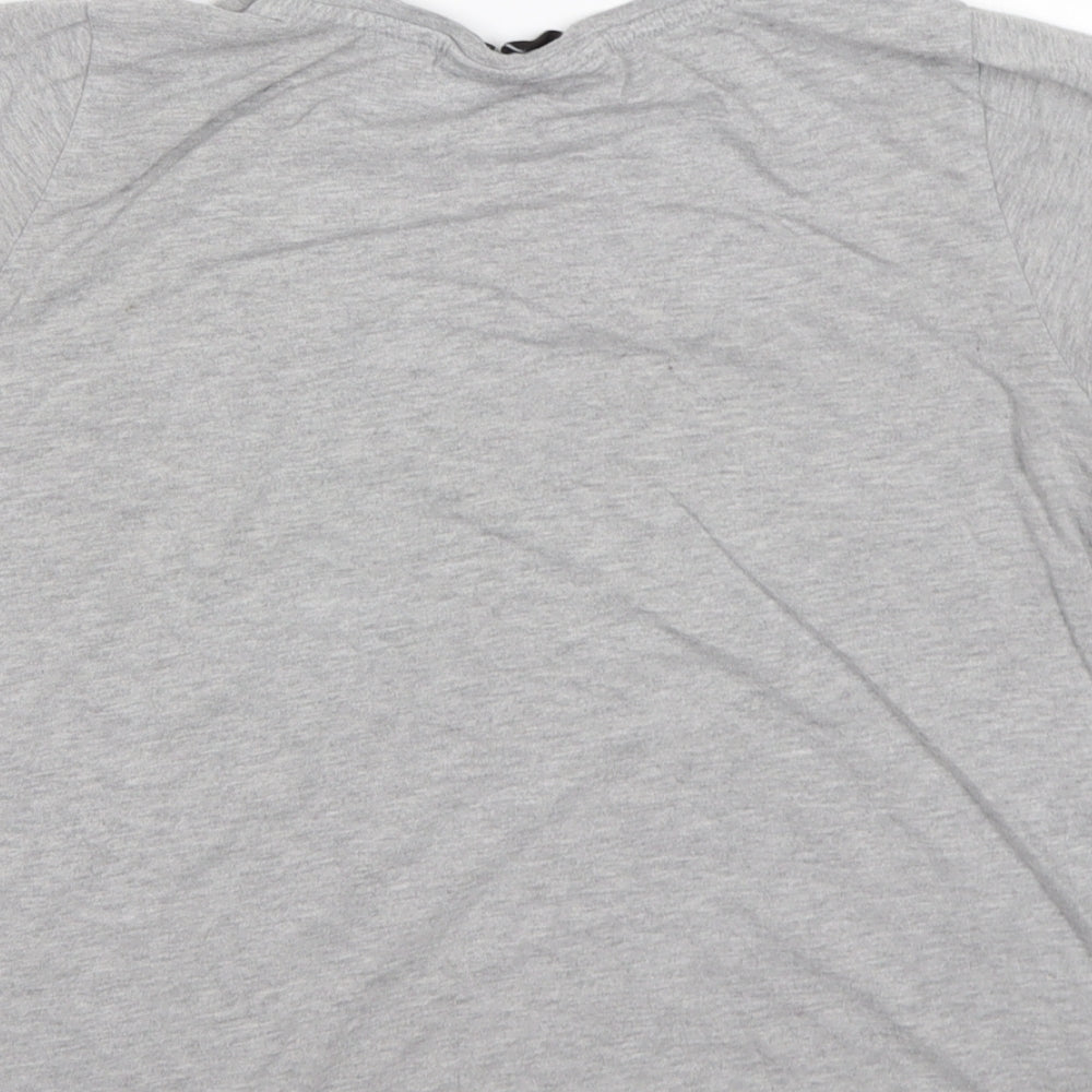 Atmosphere Girls Grey  Polyester Basic T-Shirt Size 14 Years Round Neck  - friends