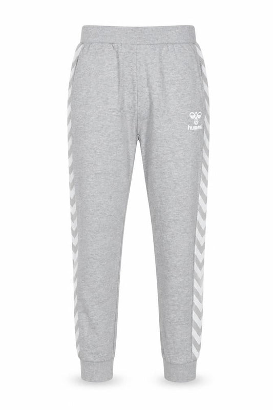 Hummel Mens Grey  Cotton Sweatpants Trousers Size XS L24 in Regular
