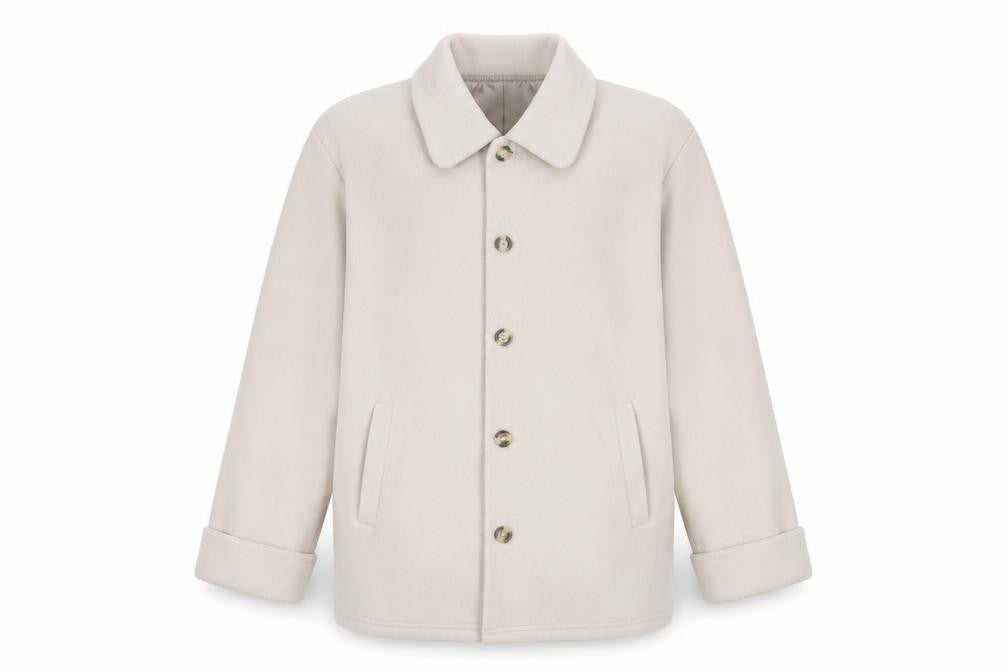 Claire Neuville Womens Beige   Jacket  Size 10  Button