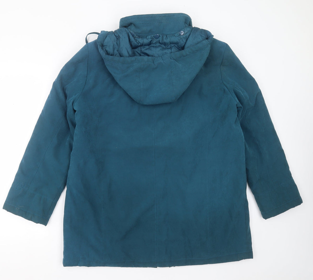 Bonmarché Womens Blue Jacket Coat Size M Zip