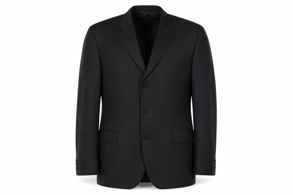 Marks & Spencer Mens Grey  Wool Jacket Blazer Size 44