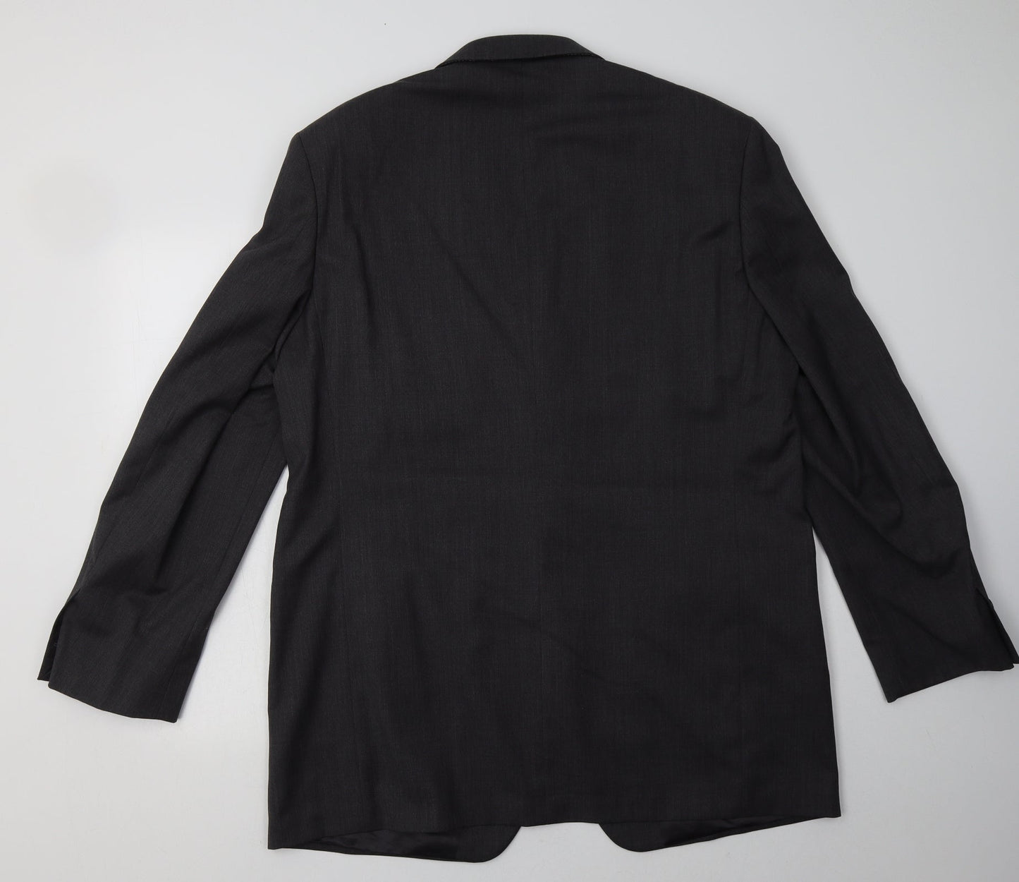 Marks and Spencer Mens Grey  Wool Jacket Blazer Size 44