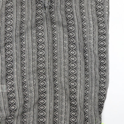 Matalan Girls Multicoloured Fair Isle Polyester Basic Blouse Size 6-7 Years Round Neck