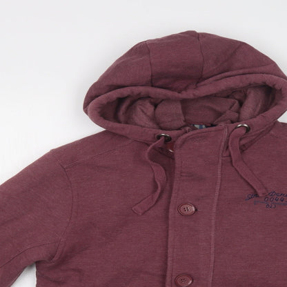 Peacocks Mens Purple   Jacket  Size S  Zip