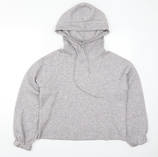 NEXT Womens Grey  Viscose Pullover Hoodie Size M  Pullover