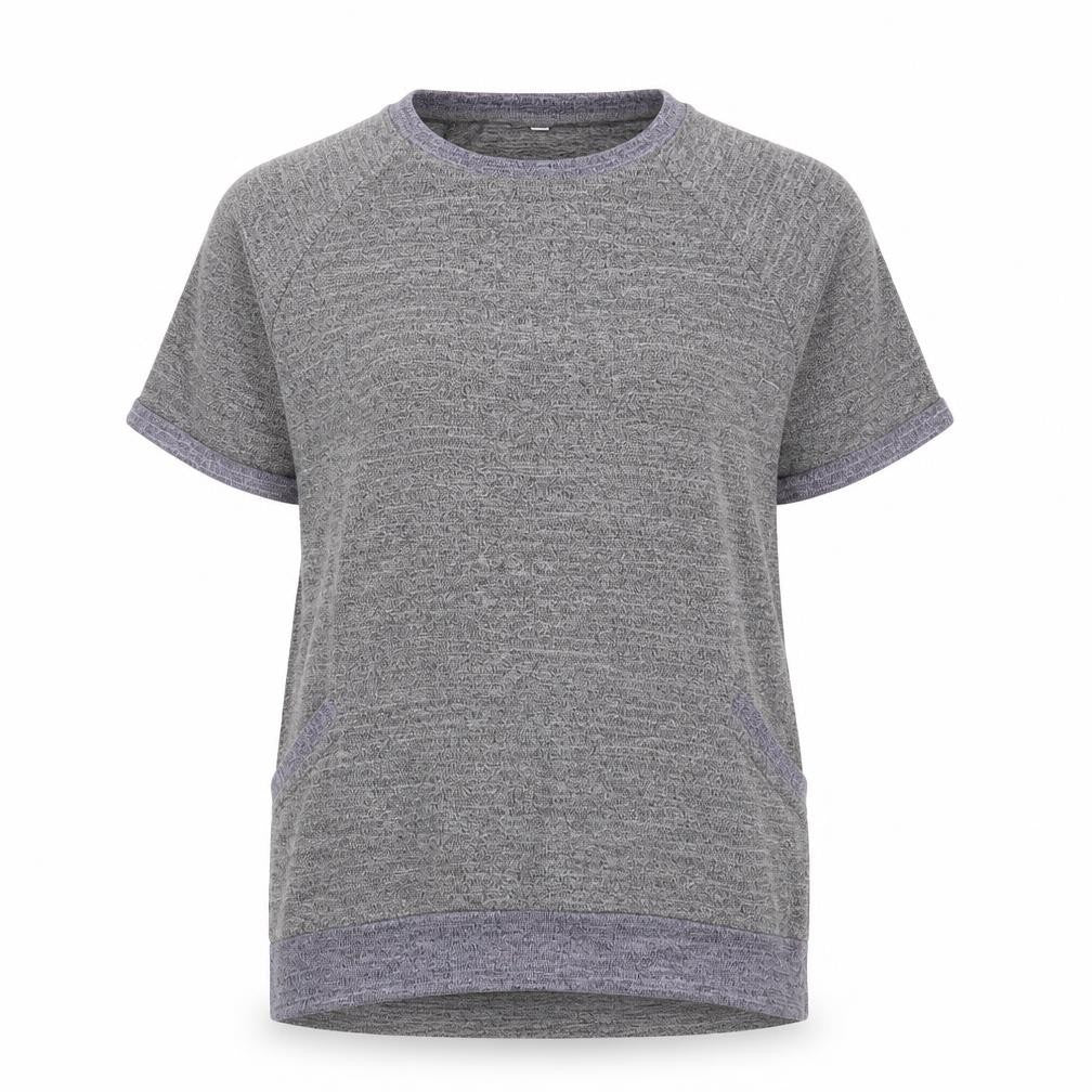 Preworn Womens Grey Round Neck  Polyester Pullover Jumper Size XL