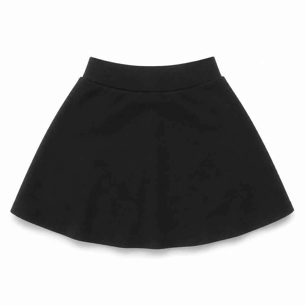 NEXT Girls Black  Polyester Skater Skirt Size 6 Years  Regular  - school