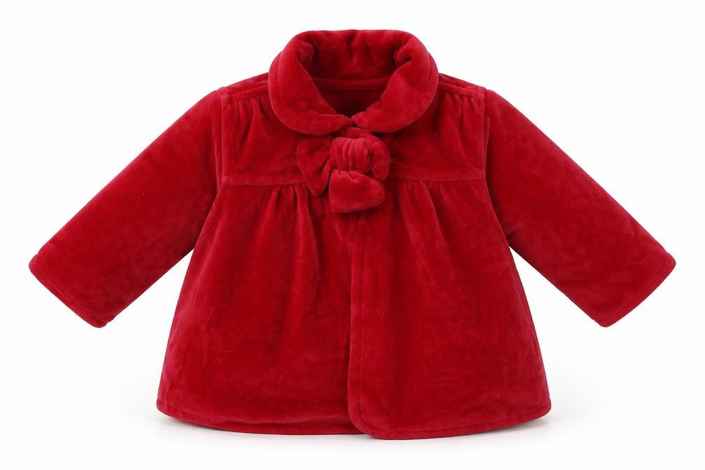 Pumpkin Patch Girls Red   Basic Jacket Jacket Size 3-6 Months   Buckle