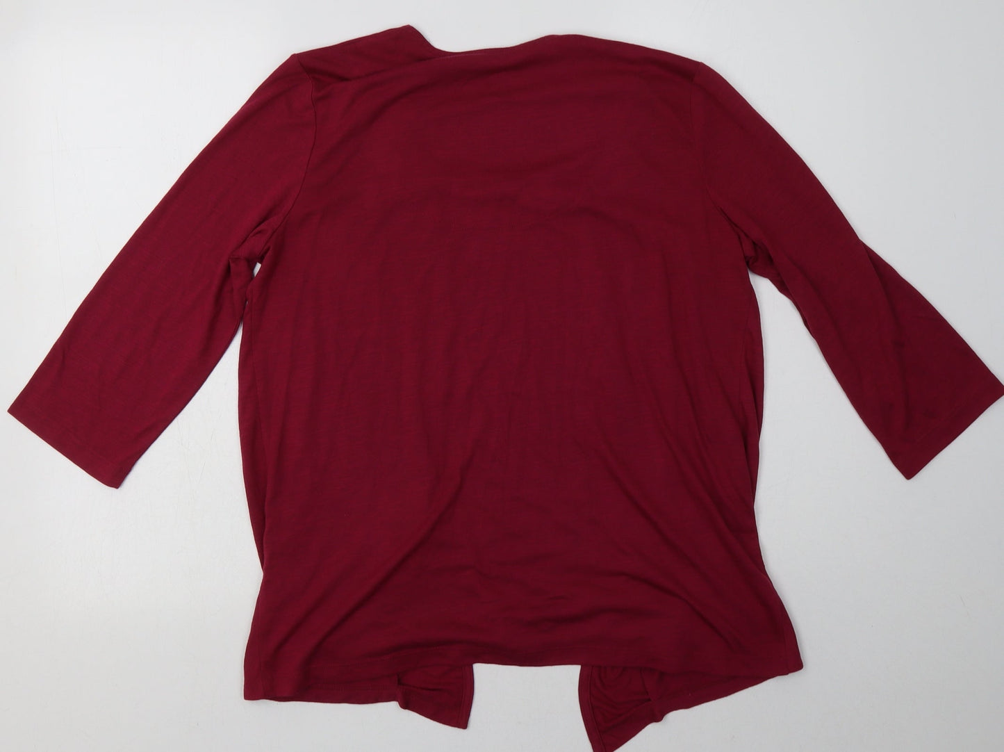 Debenhams Womens Purple Floral Polyester Pullover Sweatshirt Size 14  Pullover