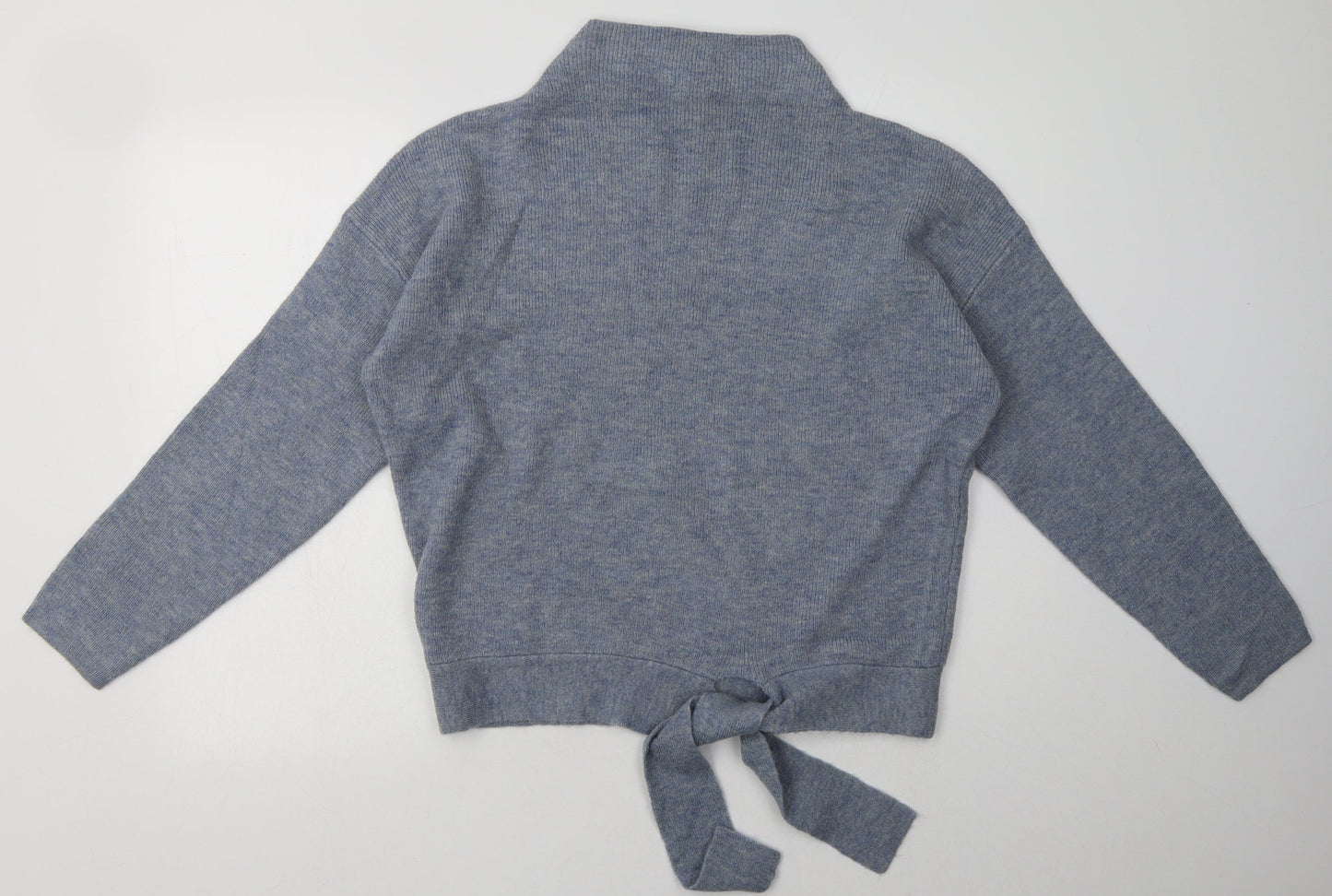 Sainsburys Womens Beige  Acrylic Pullover Sweatshirt Size 12  Pullover
