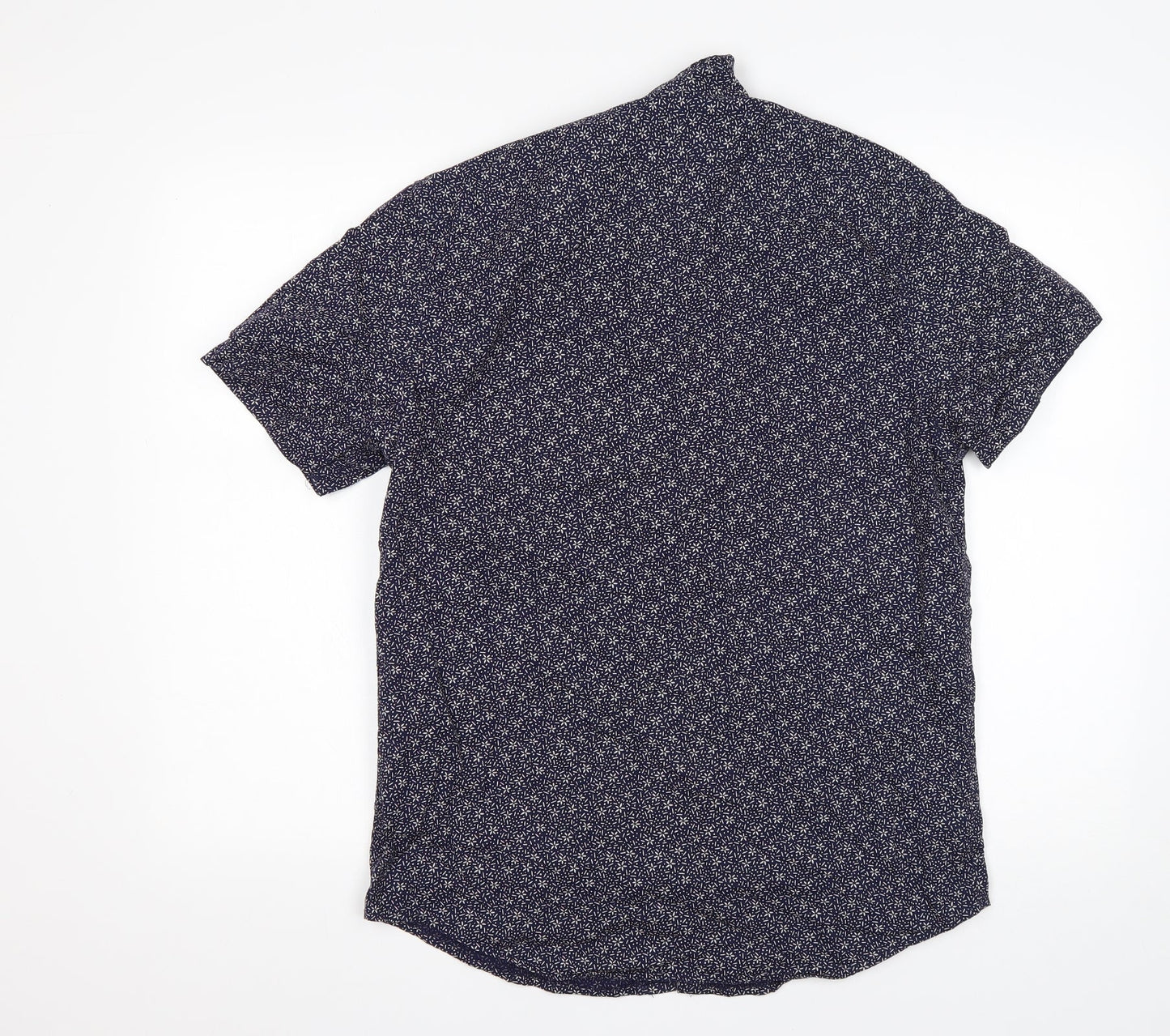 Topman Mens Multicoloured Floral Cotton  Button-Up Size M Collared