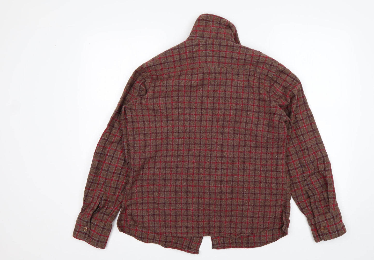 David harrison  Mens Multicoloured Check   Button-Up Size M Collared