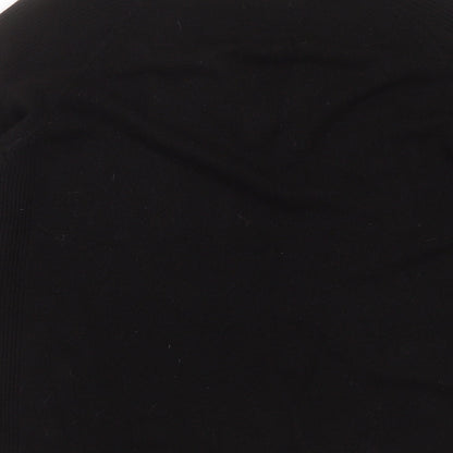 F&F Womens Beige V-Neck  Acrylic Pullover Jumper Size 14