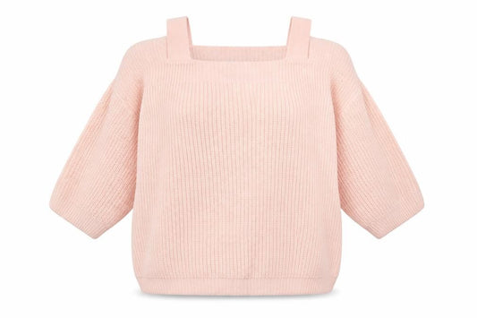 Marks and Spencer Womens Pink  Acrylic Pullover Sweatshirt Size L  Pullover
