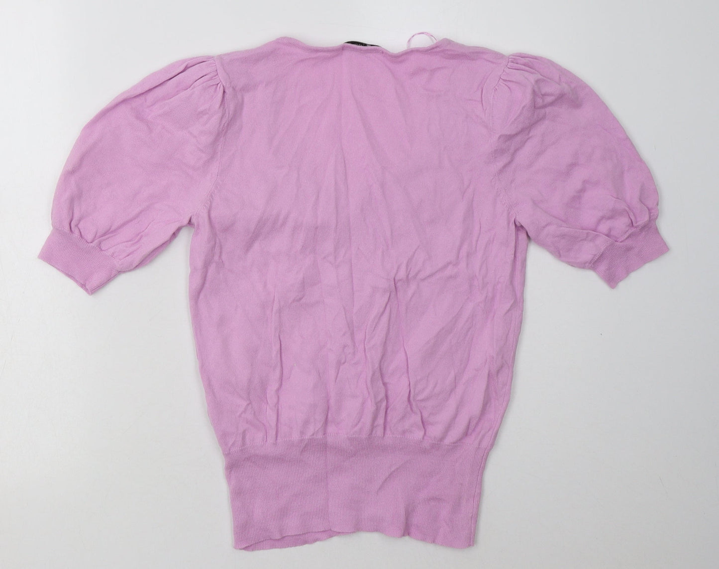 Sainsburys Womens Purple  Cotton Pullover Sweatshirt Size 10  Pullover