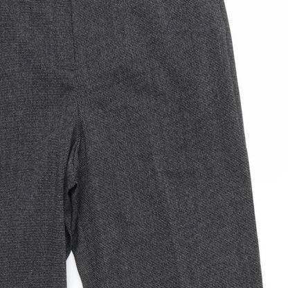 BHS Womens Grey  Polyester Dress Pants Trousers Size 16 L30 in Regular