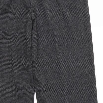 BHS Womens Grey  Polyester Dress Pants Trousers Size 16 L30 in Regular