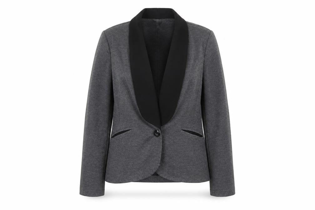 NEXT Womens Grey  Polyester Jacket Suit Jacket Size 10