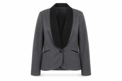 Next Womens Grey  Polyester Jacket Suit Jacket Size 10