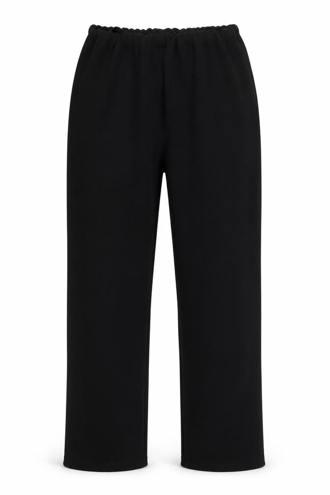 Preworn Womens Black  Polyester Trousers  Size L L27 in Regular