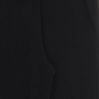 Preworn Womens Black  Polyester Trousers  Size L L27 in Regular