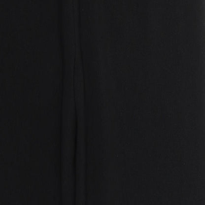 Preworn Womens Black  Polyester Trousers  Size L L27 in Regular