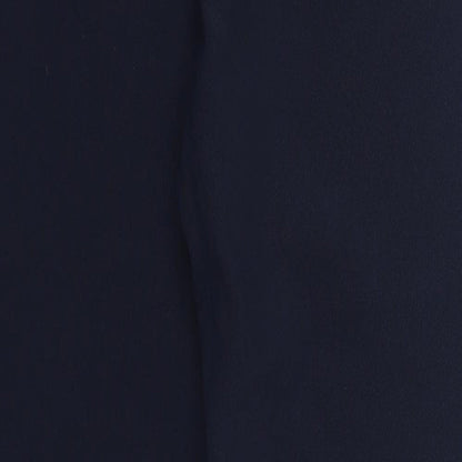 Preworn Womens Blue  Polyester Trousers  Size 14 L27 in Regular