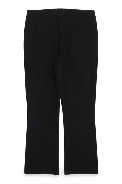 Preworn Womens Black  Polyester Trousers  Size 12 L26 in Regular