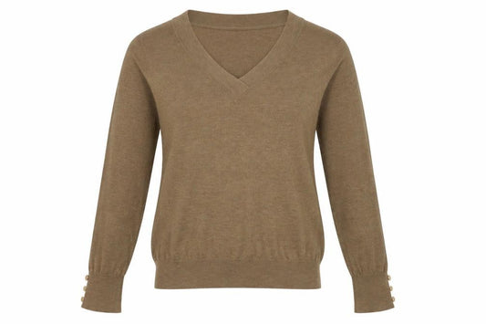 NEXT Womens Brown  Polyester Pullover Sweatshirt Size XS  Pullover