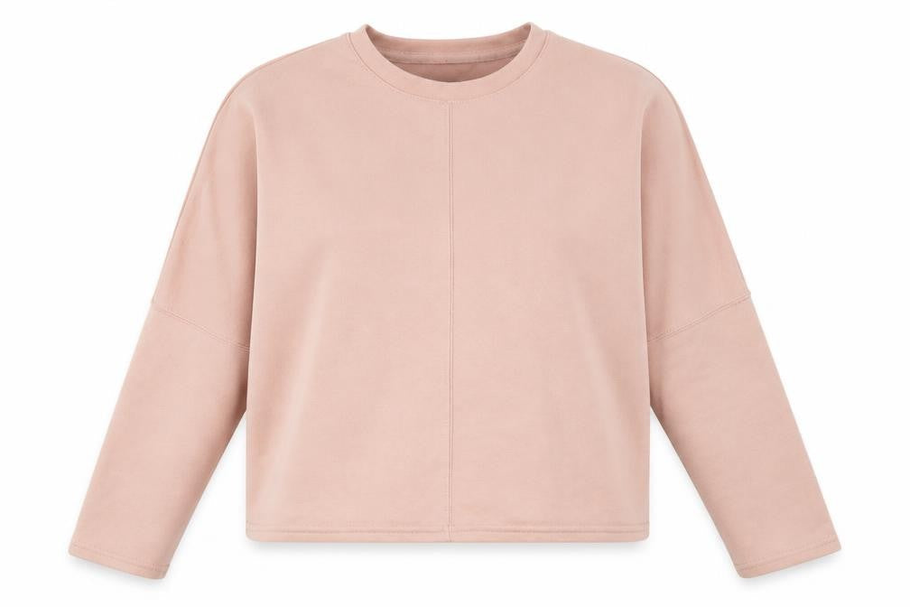 New Look Womens Pink  Polyester Pullover Sweatshirt Size 12  Pullover