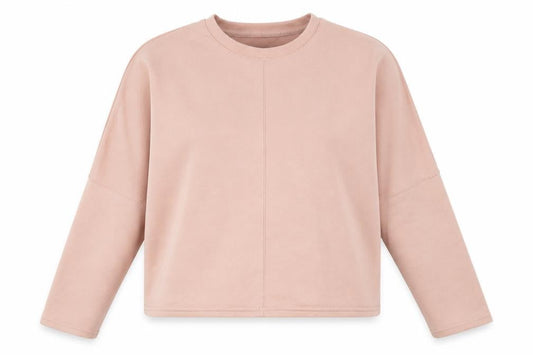 New Look Womens Pink  Polyester Pullover Sweatshirt Size 12  Pullover