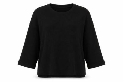 H&M Womens Black  Polyester Pullover Sweatshirt Size L  Pullover