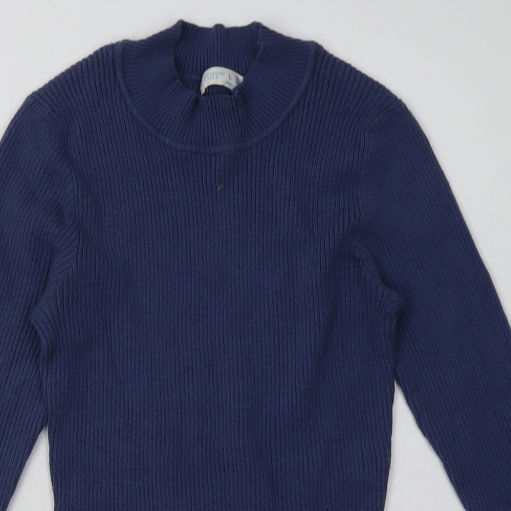 Primark Womens Blue  Viscose Pullover Sweatshirt Size L  Pullover