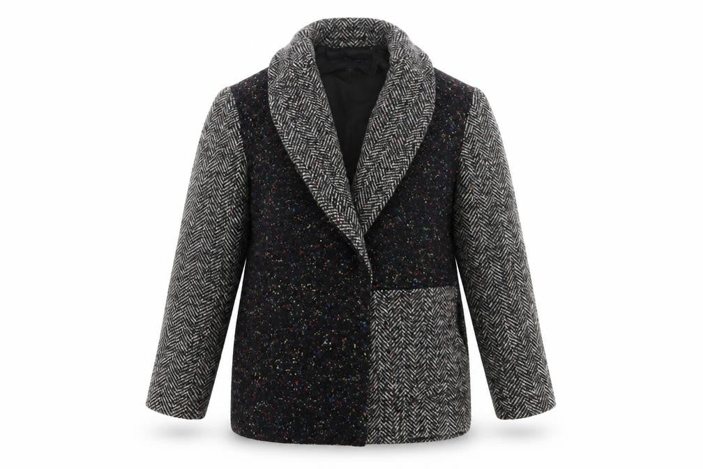 French Connecion Womens Grey   Jacket Coat Size 8