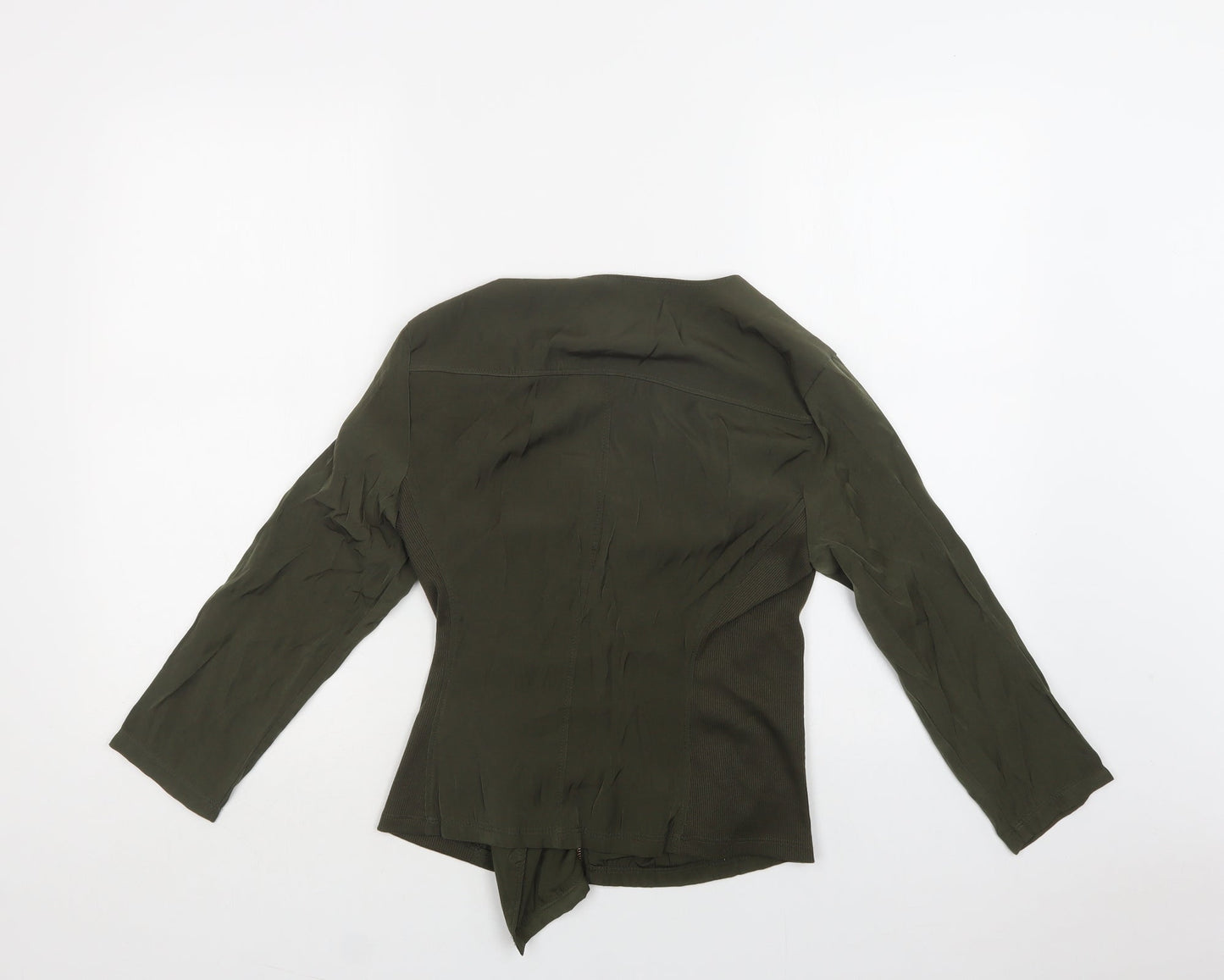 Dorothy Perkins Womens Green   Jacket  Size 8  Zip