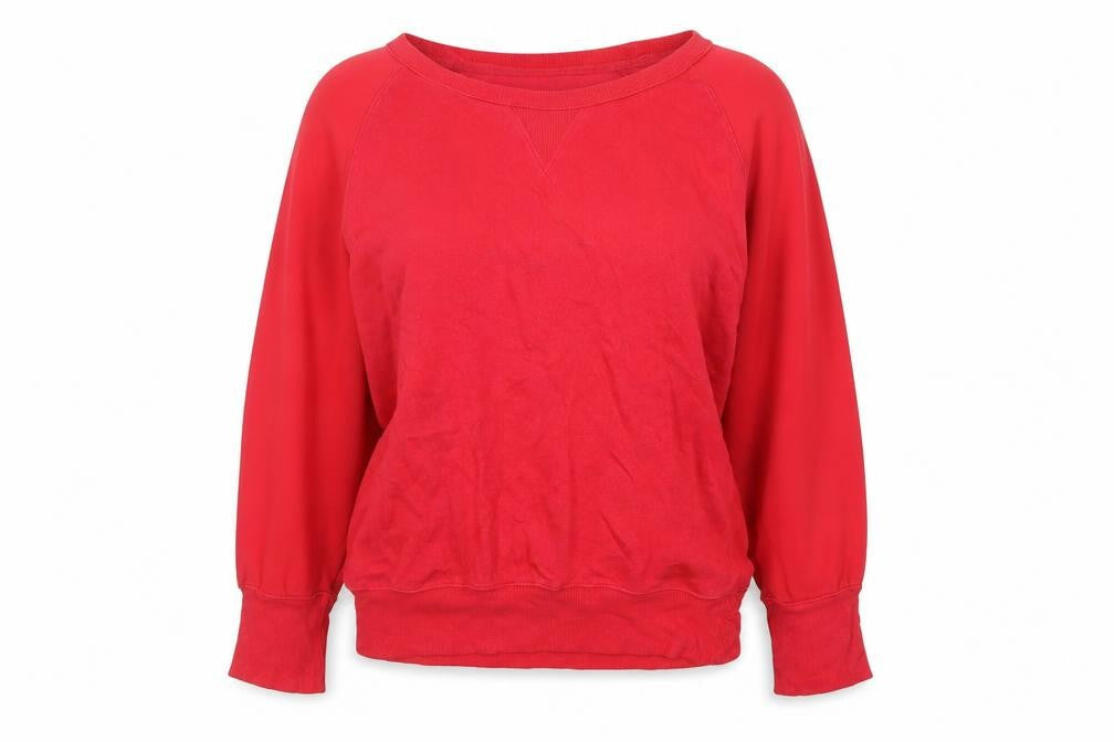 French Connection Womens Pink Crew Neck  Cotton Pullover Jumper Size XS
